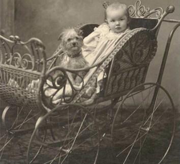 Первые детские коляски